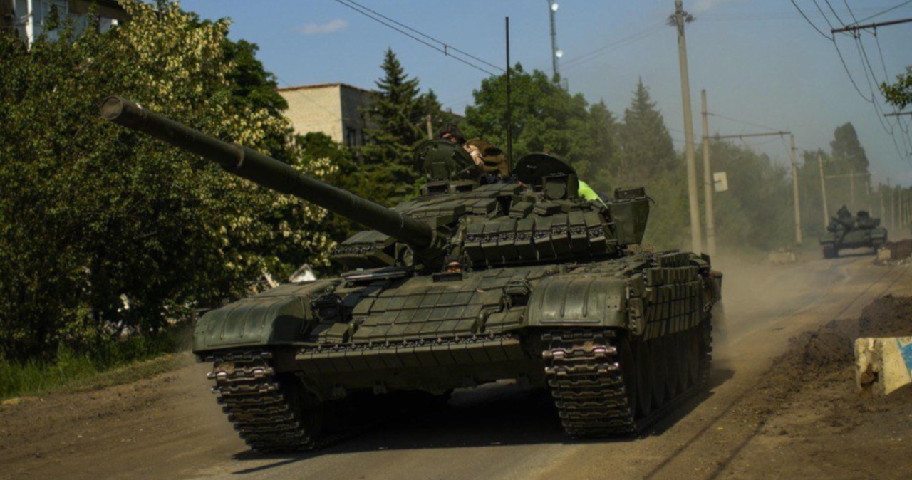 Czołg T-72M1R w ukraińskiej armii /@z_swiata /Twitter