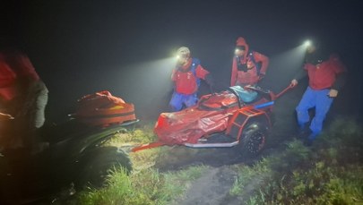 ​Czołgał się przez 2,5 godziny. Dramat turysty w Bieszczadach