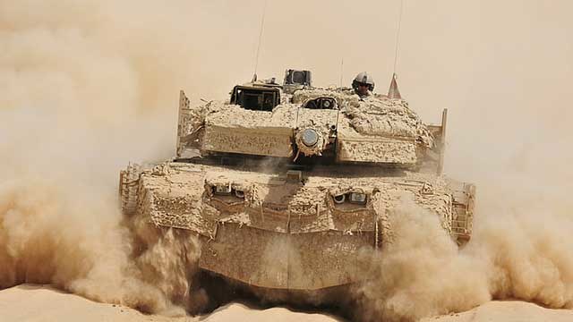 Czołgi Abrams M1A2 SEPv2/SEPv3 otrzymują izraelski system obronny /źródło: wallpaperflare /domena publiczna