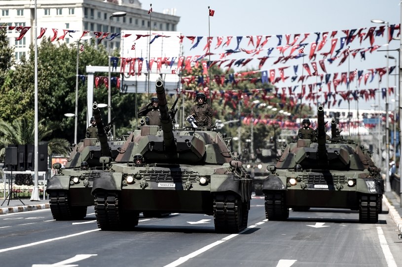 Czołgi armii tureckiej /AFP