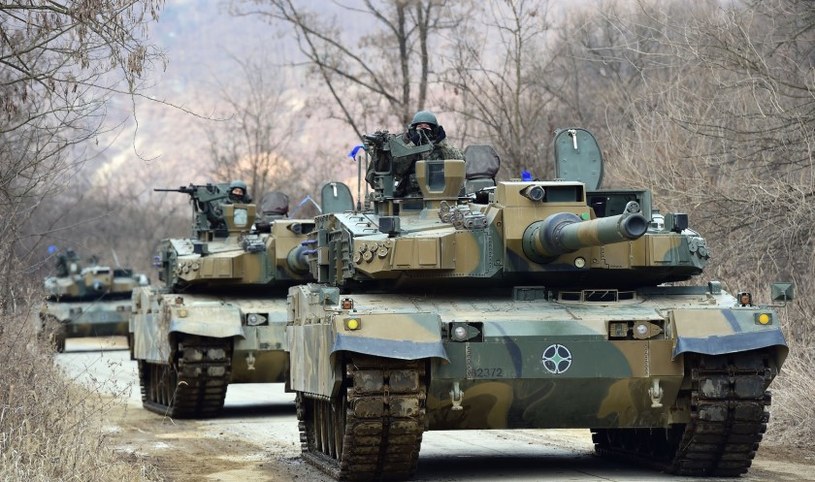 Czołgi K2 Black Panther / Fot. Ministerstwo Obrony Republiki Korei /
