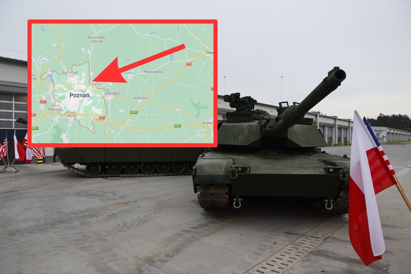Czołgi M1A1 Abrams z bazą w Poznaniu? /Jacek Szydlowski / FORUM /Agencja FORUM