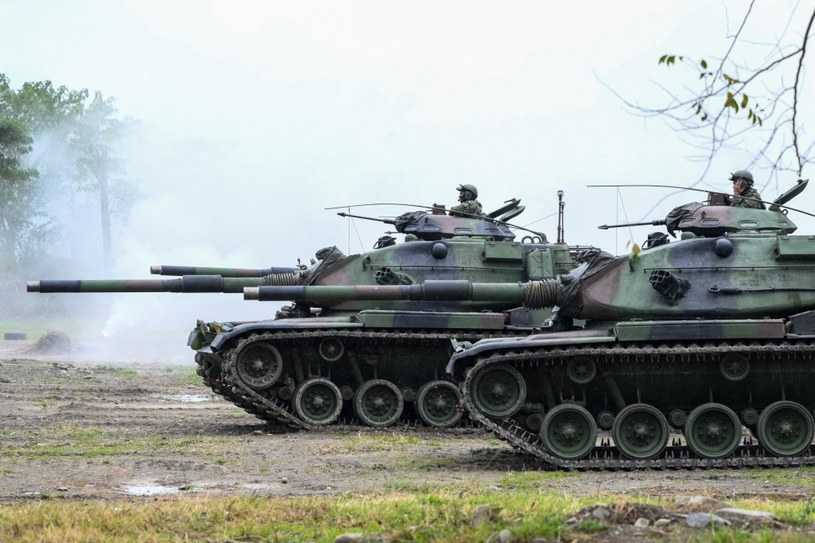 Czołgi M60A3 tajwańskiej armii /SAM YEH / AFP /AFP