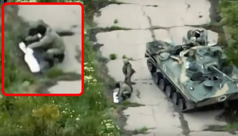 Czołgiści Putina zginęli, bo wyszli spojrzeć na... papierową mapę! [WIDEO]