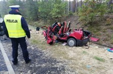 Czołowe zderzenie Fiata Uno. Cztery ofiary