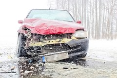 Czołowe zderzenie k. Suchodołu na Mazowszu