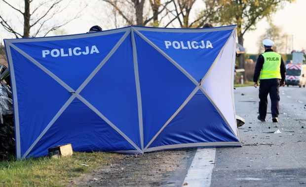 Czołowe zderzenie na DK10. Nie żyje jedna osoba