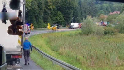 Czołowe zderzenie w Małopolsce. Nie żyje młoda kobieta