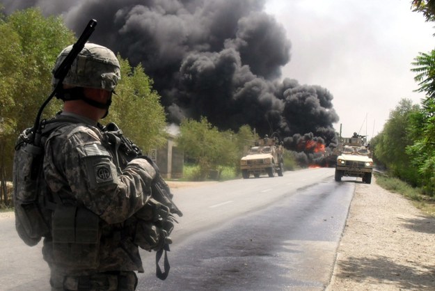 Czterej amerykańcy żołnierze zginęli w Afganistanie /NAQEEB AHMED    /PAP/EPA