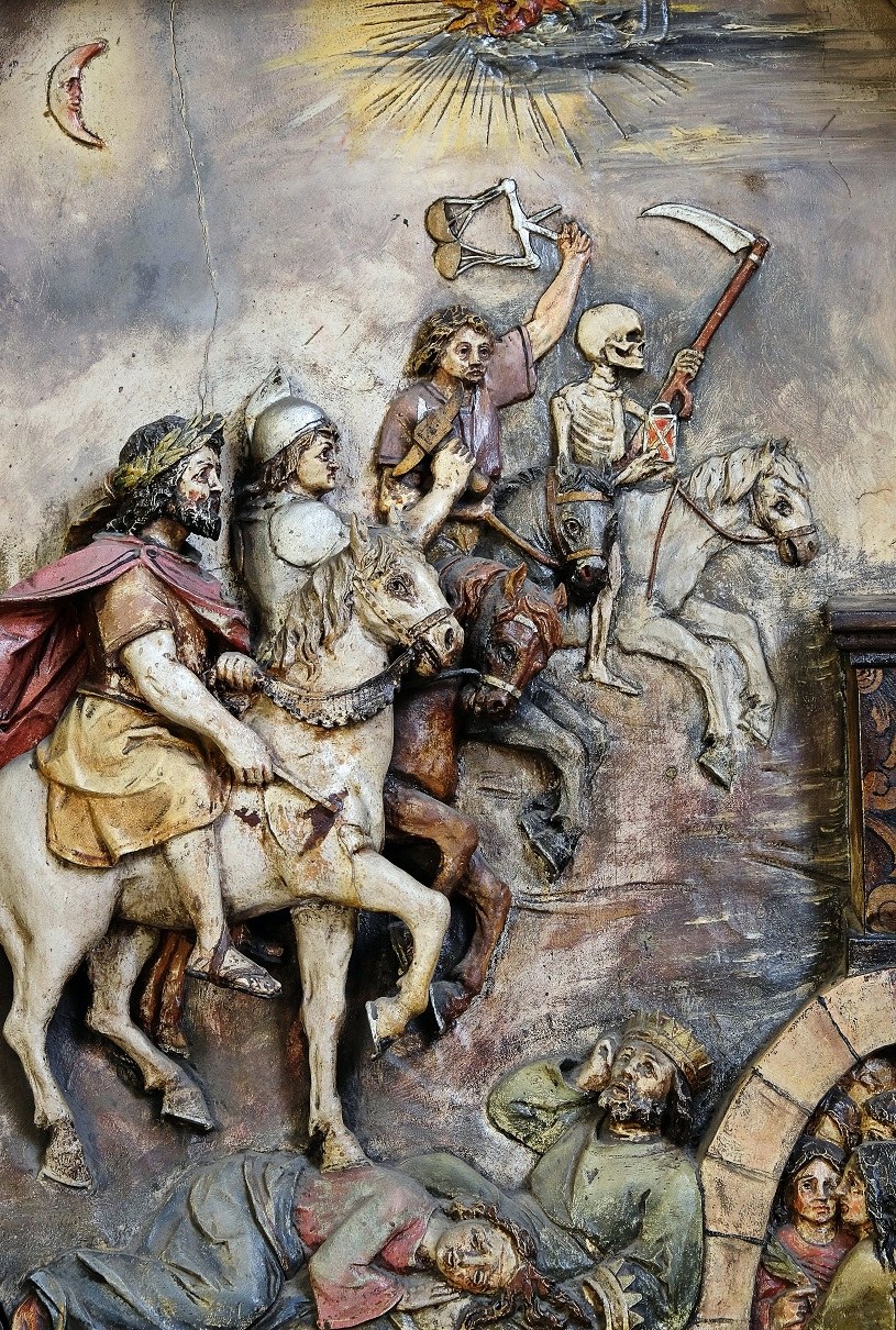 Czterej jeźdźcy Apokalipsy z bazyliki Najświętszego Serca Jezusowego w Zagrzebiu