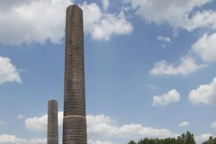 Czterej robotnicy zginęli przy rozbiórce komina w Chorzowie