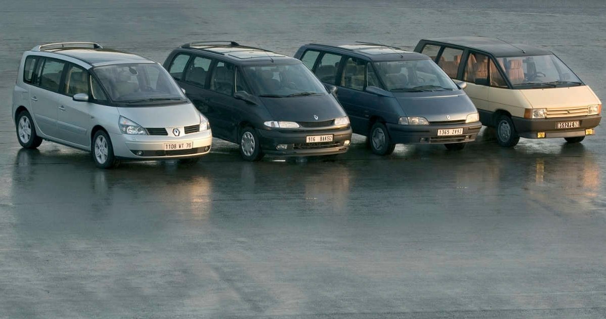 Cztery generacje Renault Espace /materiały prasowe