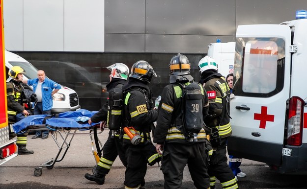Cztery ofiary śmiertelne i dziesiątki rannych w wybuchu w centrum handlowym w Moskwie /YURI KOCHETKOV /PAP/EPA