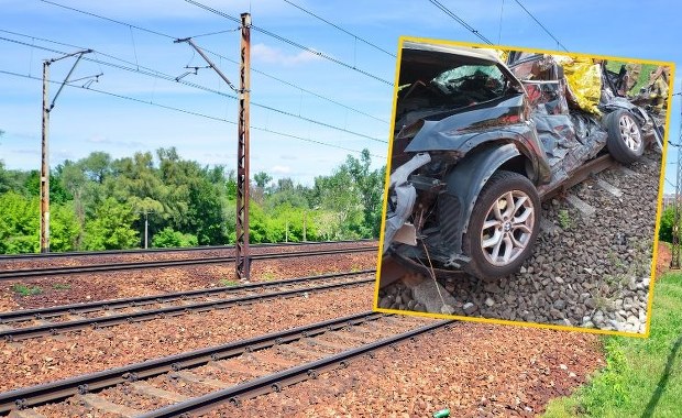 Cztery osoby nie żyją. Tragedia na przejeździe kolejowym w Wielkopolsce