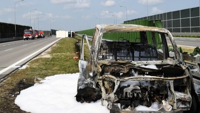 Cztery osoby ranne po zderzeniu na podkarpackim odcinku A4