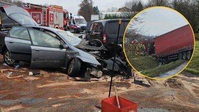 Cztery osoby ranne, wśród nich dziecko. Groźny wypadek w Małopolsce
