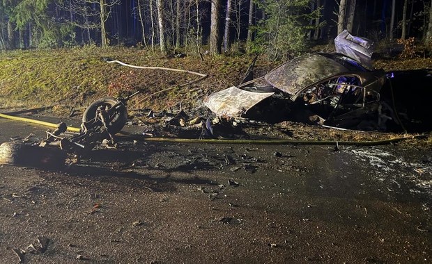 Cztery osoby zginęły, jedna jest ranna. Tragiczny wypadek w Mazowieckiem