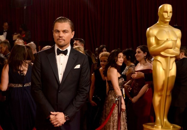 Czu DiCaprio zagra Jobsa? I czy wreszcie dostanie swojego Oscara? /AFP