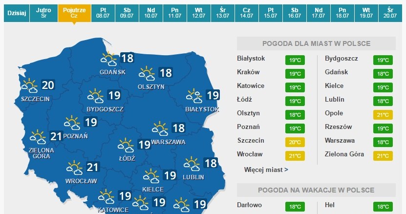 CZWARTEK /INTERIA.PL