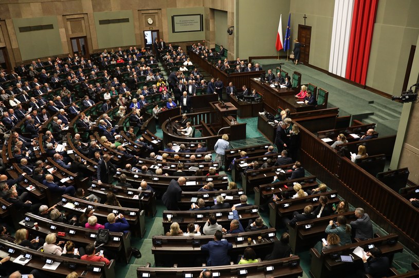 Czwartkowe posiedzenie Sejmu /Albert Zawada /PAP