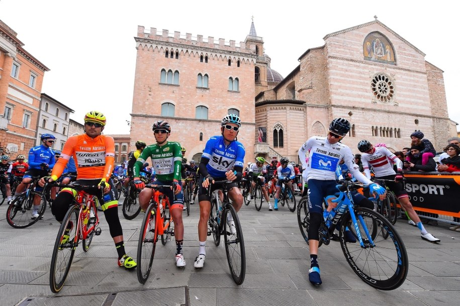 Czwarty, królewski etap wyścigu kolarskiego Tirreno-Adriatico /	DARIO BELINGHERI /PAP/EPA