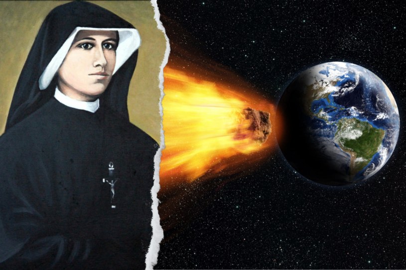 Czy asteroida będzie spełnieniem przepowiedni Faustyny Kowalskiej o końcu świata? /Marek Zajdler /East News