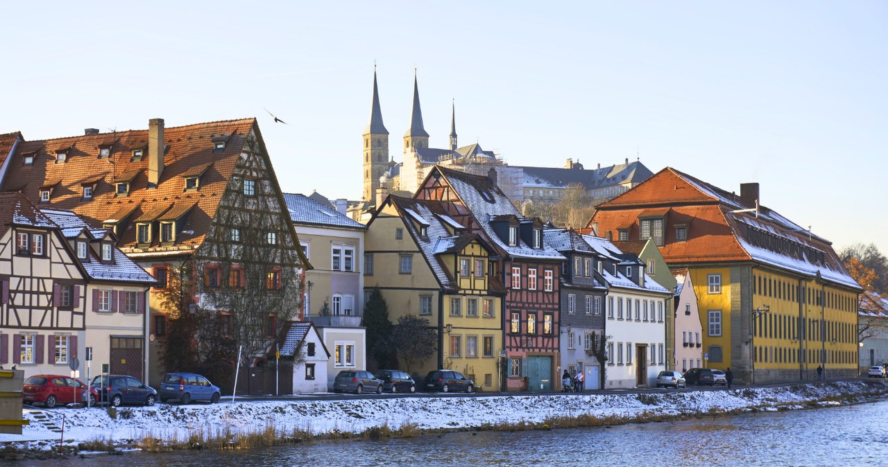 Czy Bamberg leży nad Renem? /Luis Pina / imageBROKER / Forum /Agencja FORUM