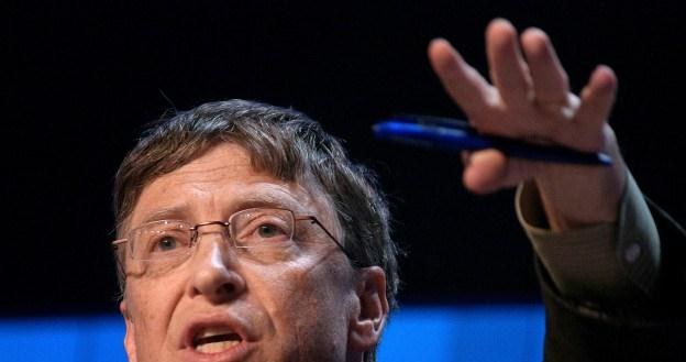 Czy Bill Gates jest zadowolony z nowego Windowsa? /AFP