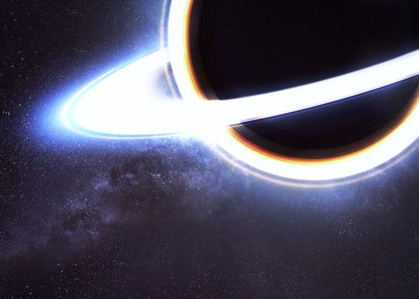 Czy czarne dziury faktycznie emitują ciemną materię? /123RF/PICSEL