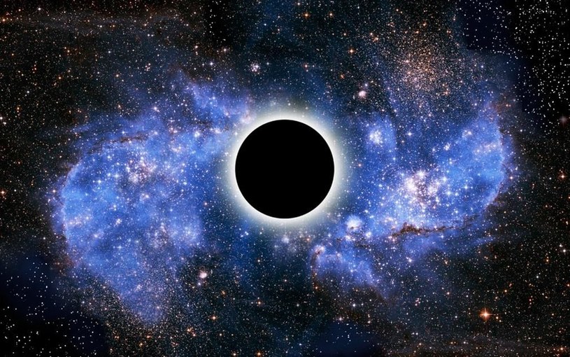 Czy czarne dziury i ciemna materia to jedno? /NASA