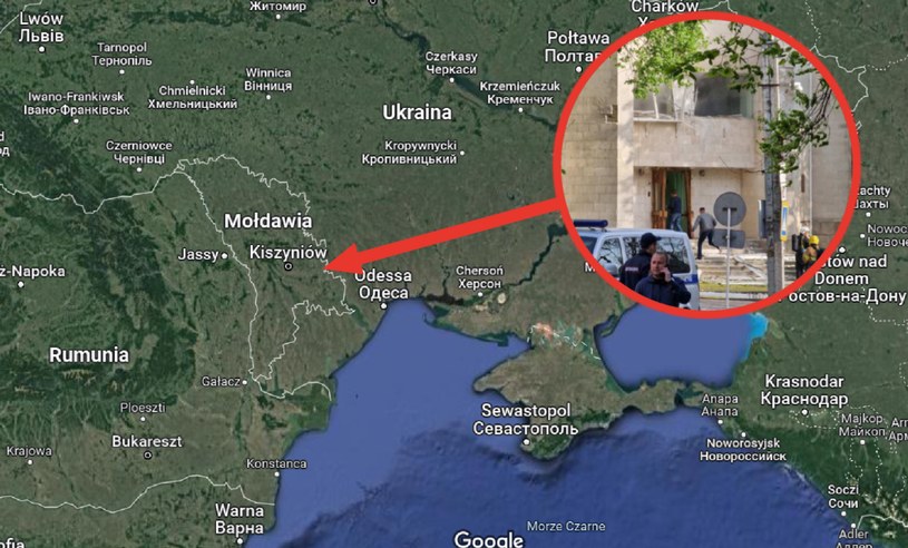 Czy dojdzie do kolejnych rosyjskich prowokacji w tym regionie? /Google Maps /Zrzut ekranu /domena publiczna