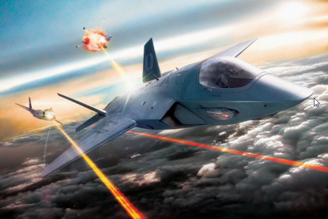 Czy F-35 zostaną uzbrojone w działka laserowe? /Air Force Research Laboratory  /INTERIA.PL/materiały prasowe