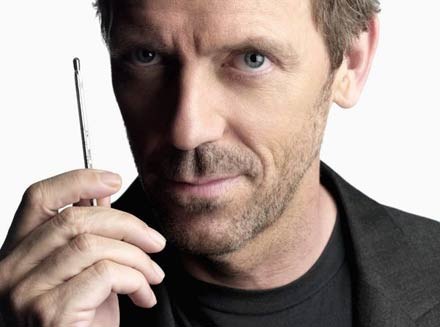 Czy Hugh Laurie ma szansę na Telekamerę "Tele Tygodnia" 2010? /materiały prasowe