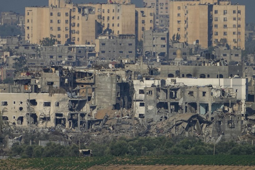 Czy Izraelskie wojsko jest w stanie szybko zająć Gazę? /Ariel Schalit/Associated Press/East News /East News