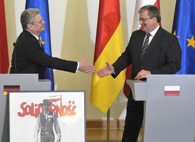 Czy Joachim Gauck i Bronisław Komorowski pojawią się razem na Przystanku Woodstock? /AKPA