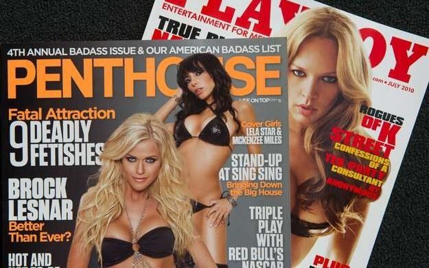 Czy kogoś jeszcze dziwi, że faceci częściej sięgają po magazyny typu Playboy? /AFP