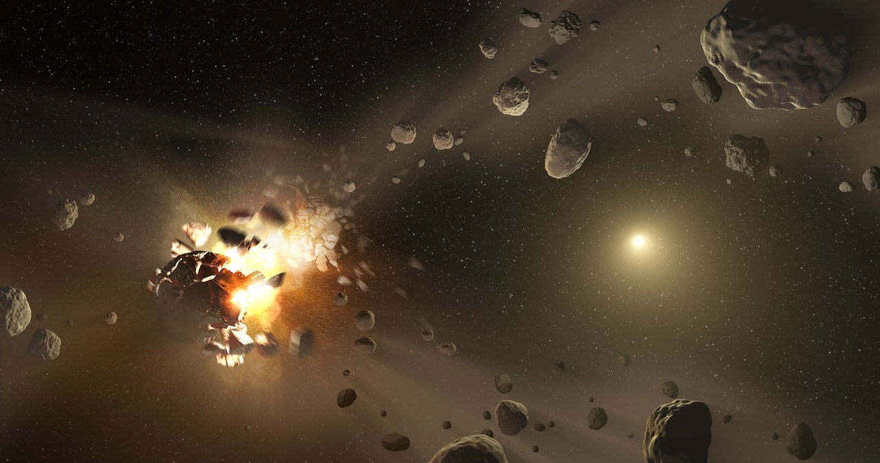 Czy kosmici obserwują nas za pośrednictwem przelatujących blisko asteroid? /NASA