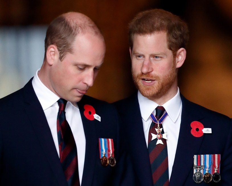 Czy książę Harry i William dojdą w końcu do porozumienia? /Max Mumby/ /Getty Images