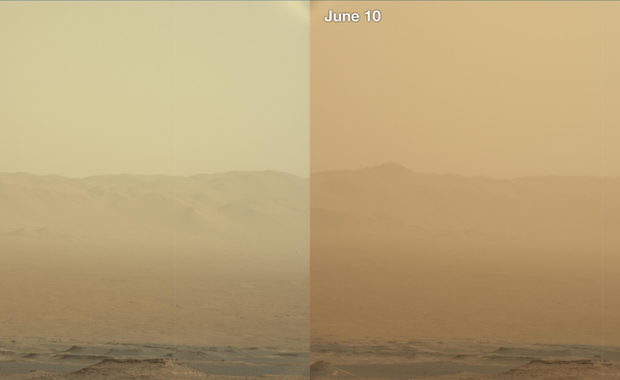 Czy łazik Opportunity przetrwa burzę na Marsie?