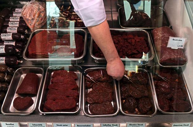 Czy mięso wołowe z domieszką koniny było sprowadzane do Szwecji z Polski? /AFP