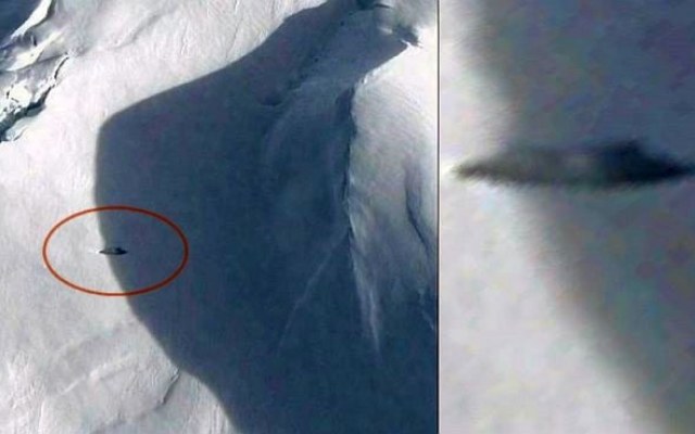 Czy na Antarktydzie rozbił się niezidentyfikowany obiekt latający /Innemedium.pl