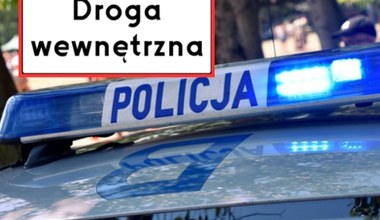 Czy na drodze wewnętrznej kierowca może dostać mandat?