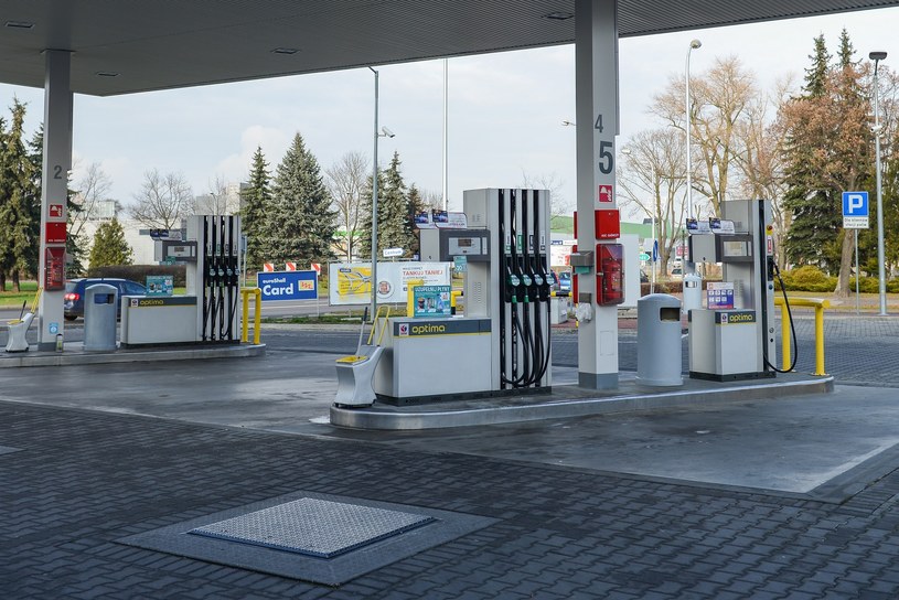 Czy pustki na stacjach przyspieszą obniżki cen paliw? /Adam Staśkiewicz /East News