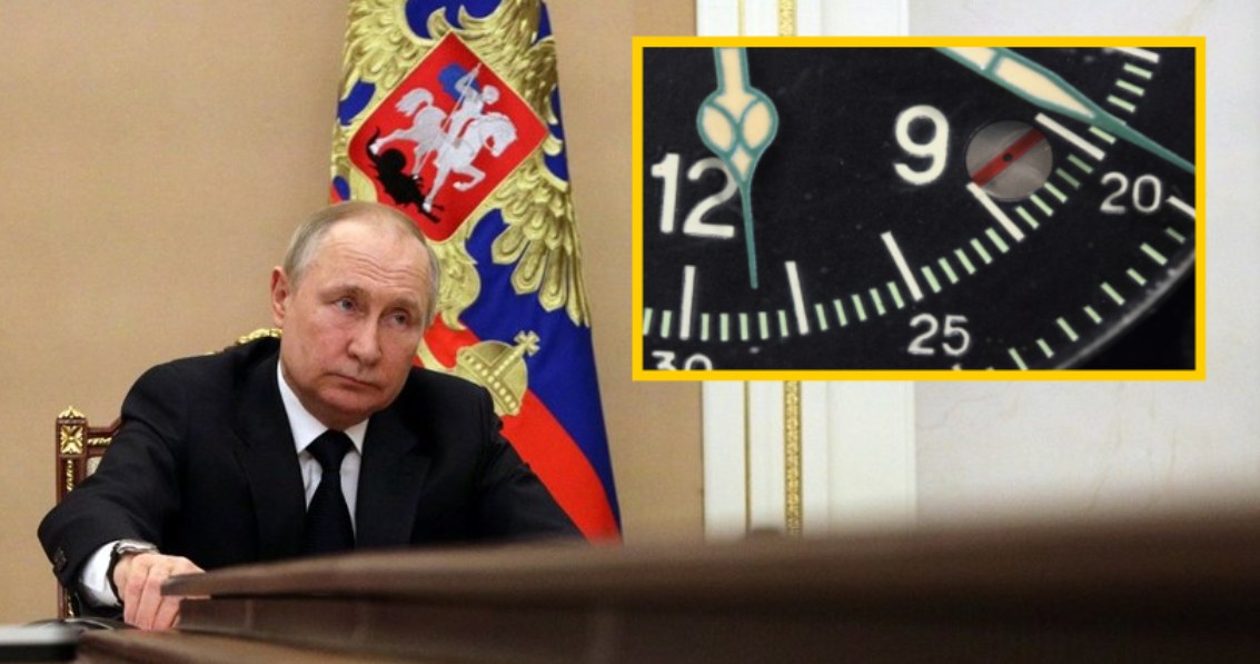 Czy Putin przyczyni się do przyspieszenia zegara zagłady? /AFP