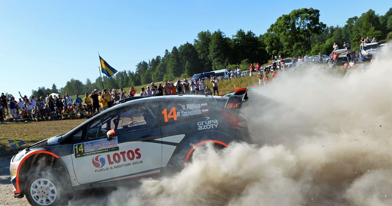 Czy Robert Kubica potwierdzi dobrą formę z Rajdu Polski? /AFP