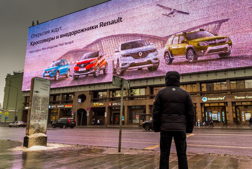 Czy Rosjanie będą mogli oglądać nowe Renault już tylko na obrazkach? /Getty Images