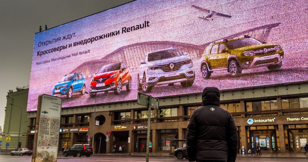 Czy Rosjanie będą mogli oglądać nowe Renault już tylko na obrazkach? /Getty Images