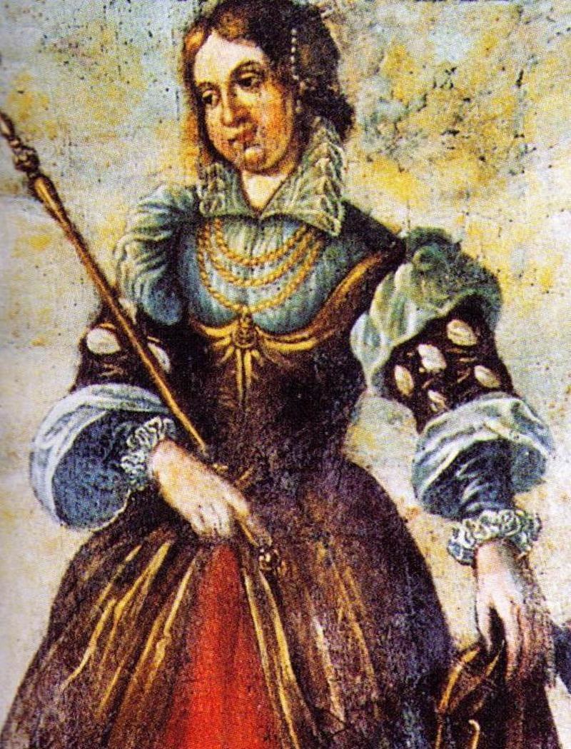 Czy Rycheza naprawdę zasłużyła sobie na wszystkie inwektywy, jakimi ją obrzucano przez wieki? Na ilustracji fragment nowożytnego malowidła z Brauweiler (źródło: domena publiczna) /Ciekawostki Historyczne