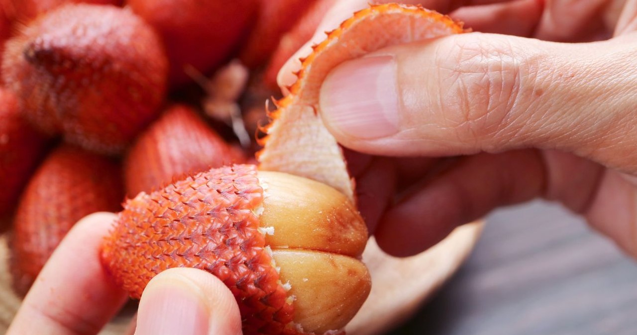 Czy salak jest zdrowy? Kto powinien go spożywać? /Shiny Coconut /Canva Pro