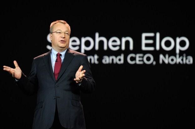 Czy Stephen Elop ma jakiś plan dotyczący tabletów z Windowsem 8? /AFP